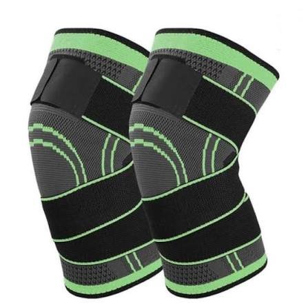Par de Joelheiras Compressivas Premium
